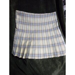 No Boundaries Yellow Plaid Skirt - sz M